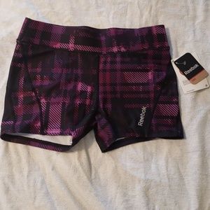 Purple plaid Spandex